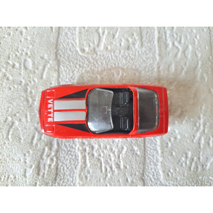 Chevrolet Corvette cabrio 1984 1:56 Matchbox, metaal - modelauto