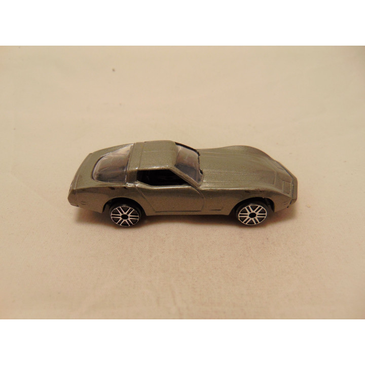 Chevrolet Corvette C3 1979 1:64 donkergrijs