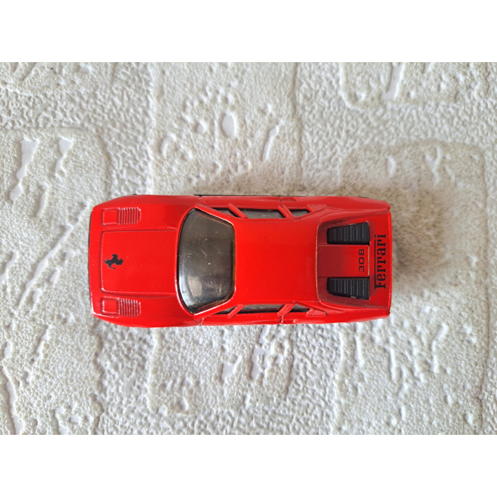 Ferrari 308 GTB 1:64 Maisto, metaal (2) - modelauto