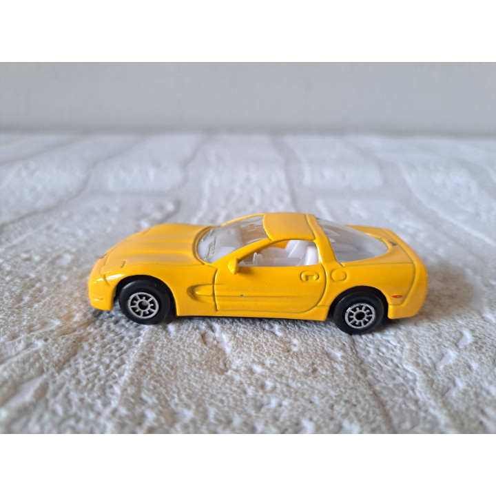 Chevrolet Corvette C5 1:64 Welly, metaal - modelauto