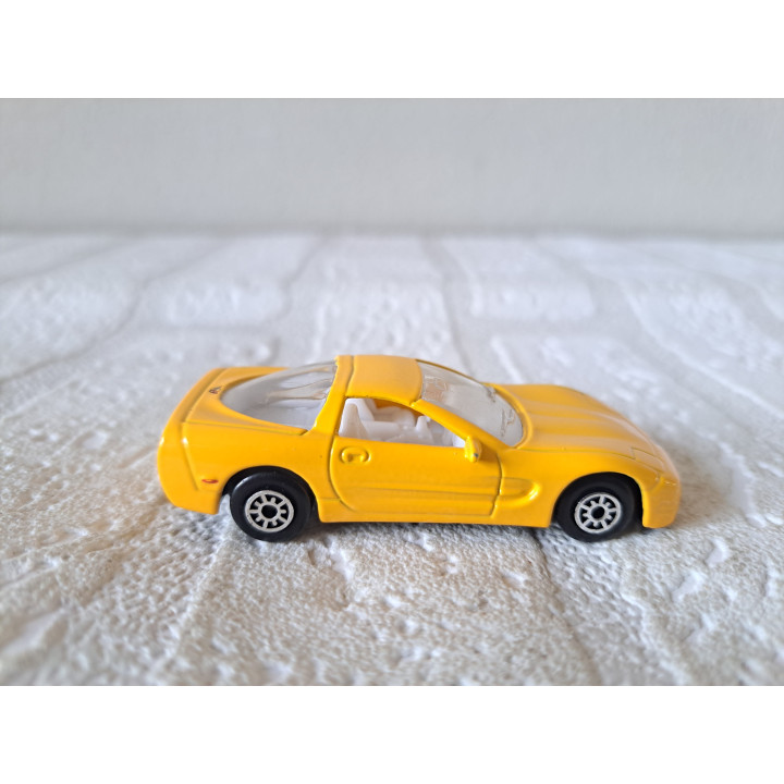 Chevrolet Corvette C5 1:64 Welly, metaal - modelauto