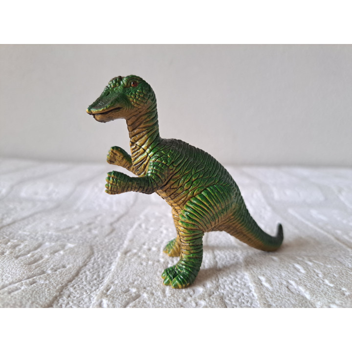 Rubber dinosaurus Edmontosaurus 1993 8x3x7cm -  Dino
