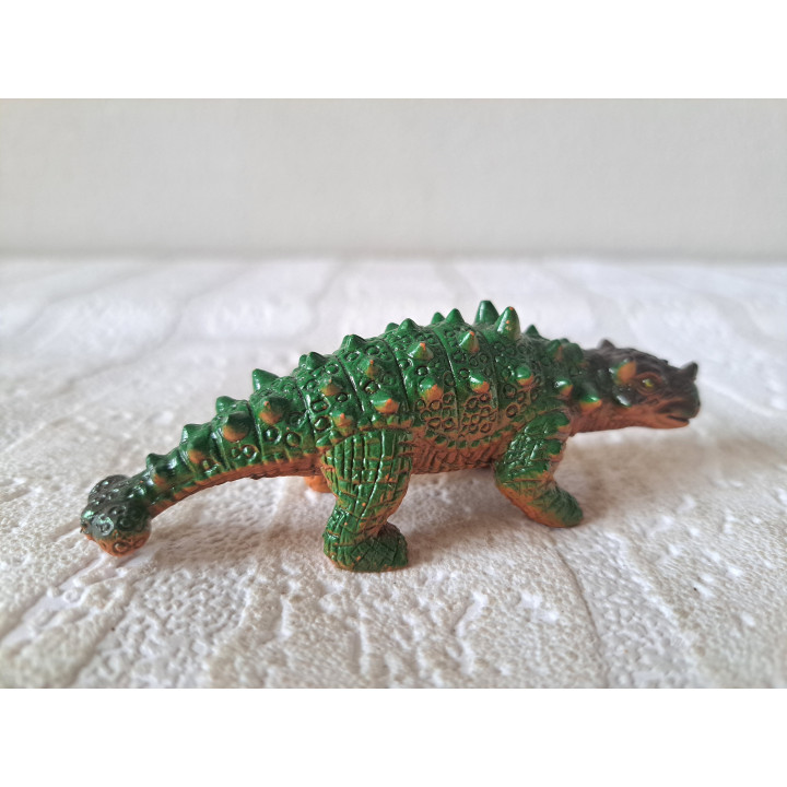 Rubber dinosaurus Ankylosaurus 1993 2022253 9.5x3x3cm -  Dino
