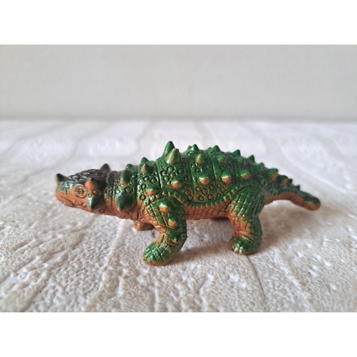 Rubber dinosaurus Ankylosaurus 1993 2022253 9.5x3x3cm -  Dino