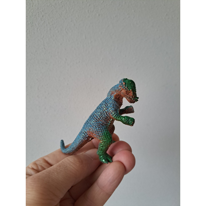 Rubber dinosaurus Pachycephalosaurus 1993 2022250 8.5x4x8cm