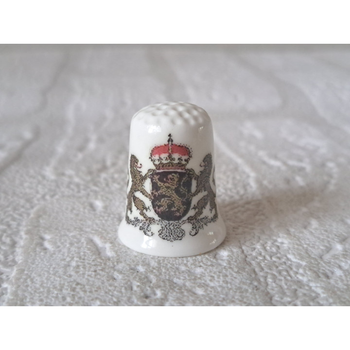 Stadswapen van Noord Brabant vingerhoedje