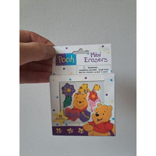 10 stuks Winnie The Pooh mini gummetjes Disney 9.5x14x1cm