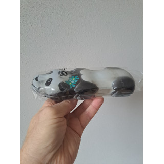 Pennen en potloden bakje met Panda, blik 20x7x3cm