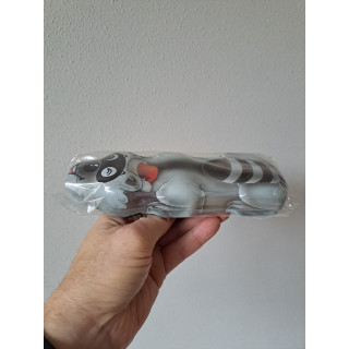 Pennen en potloden bakje met Wasbeer, blik 20x7x3cm