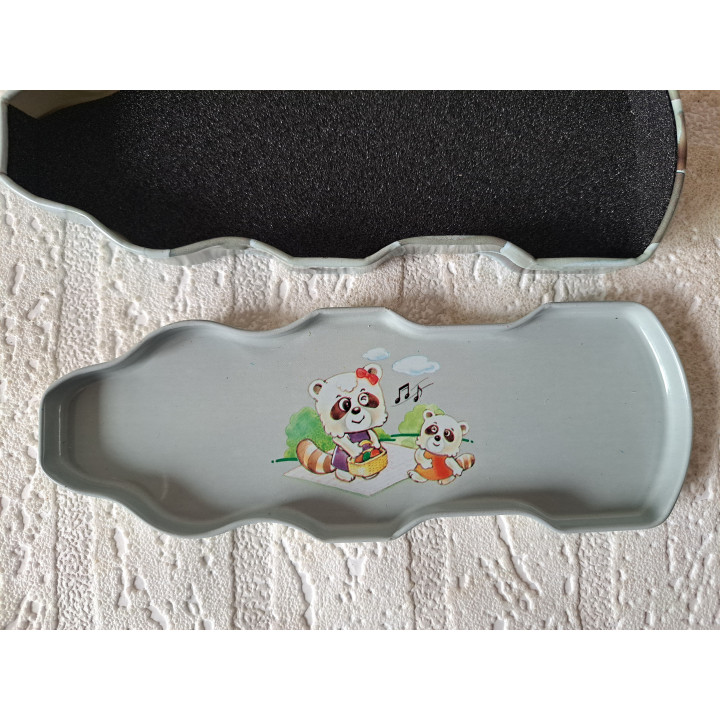 Wasbeer Pennenbakje Uit Korea - Metalen Organizer