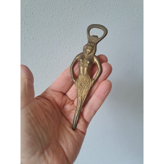 Brief en flesopener, brons 4.5x15.5x0.4cm