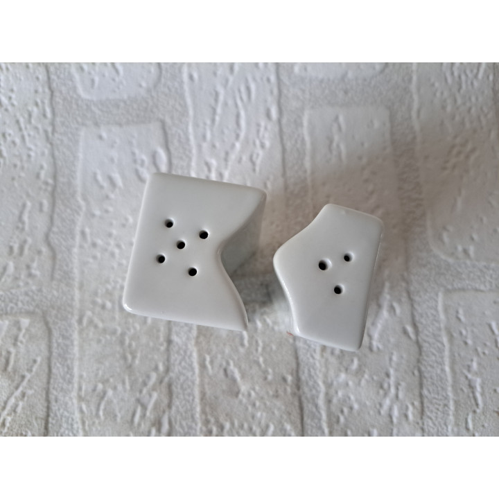 Luchtballon peper en zoutstel, porselein 5x3.5x7cm - peper en zoutstellen