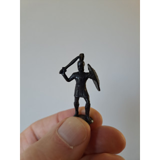 Griekse krijger Ferrero Kinder Surprise 1980, metaal 2x2x4cm