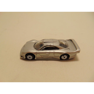 Mercedes CLK GTR 1:64 Maisto zilverkleurig