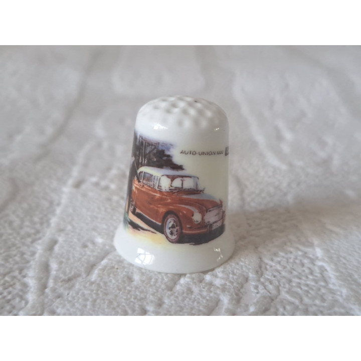 Auto Union 1000 1958reclame vingerhoedje