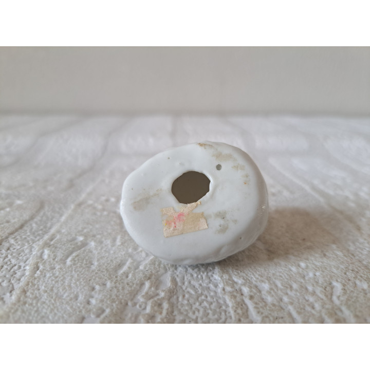 Kwartel vogel, porselein 4.5x3.5x3.5cm - dierfiguren