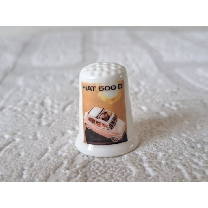 Fiat 500 D reclame vingerhoedje