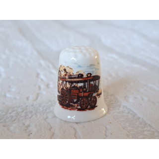 Garrett showmans stoomtractor 1912 vingerhoedje