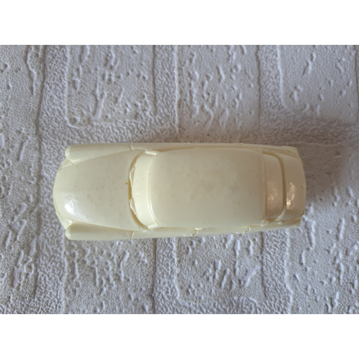 Citroen DS 19 gietmodel, kunsthars 11x4x3.5cm - handgemaakt