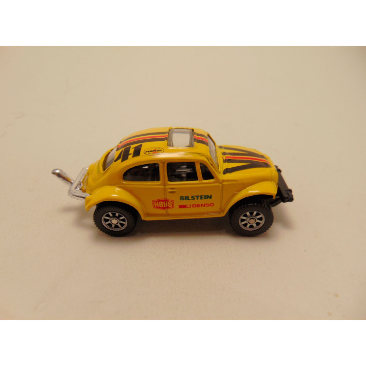 Volkswagen kever turbo Off road Bilstein 1:64 Maisto geel