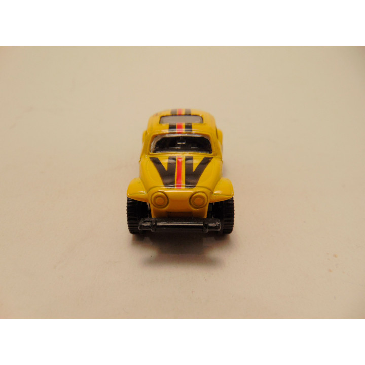 Volkswagen kever turbo Off road Bilstein 1:64 Maisto geel