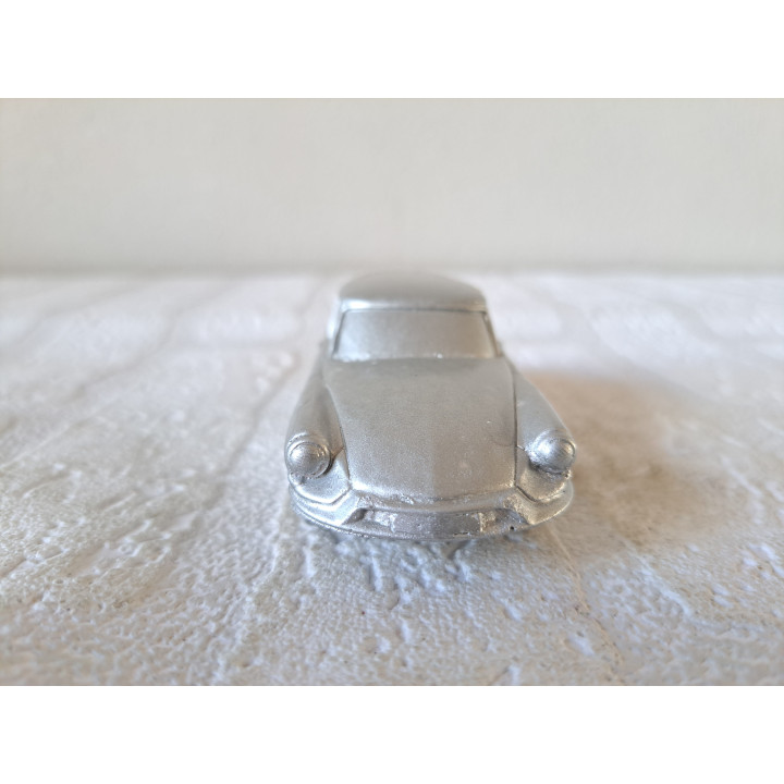 Citroen DS 19 gietmodel, keramisch gips 11x4x3.5cm - handgemaakt