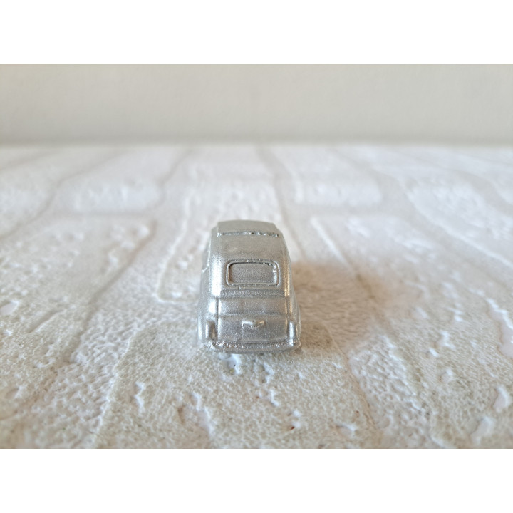 Fiat 500 1956 gietmodel, keramisch gips 4x2x2cm - handgemaakt