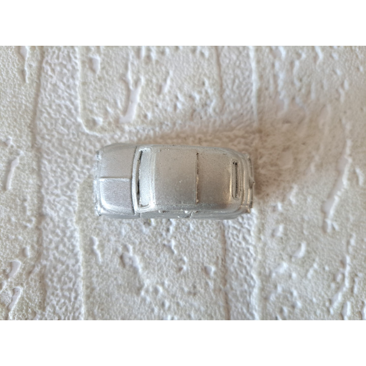 Fiat 500 1956 gietmodel, keramisch gips 4x2x2cm - handgemaakt