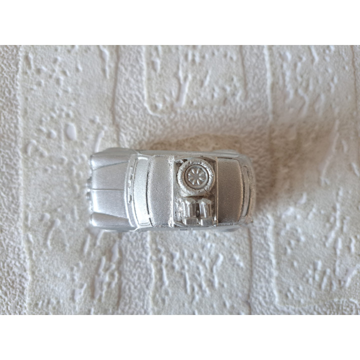 Mini Cooper 1956, Rally, gietmodel, keramisch gips 6.5x3x4cm - handgemaakt