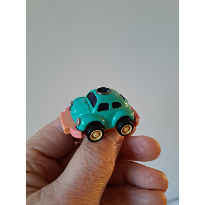 Volkswagen kever aansteker, BUG STREET, metaal 5.5x4x2.5cm