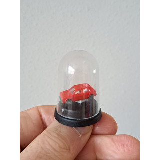 Volkswagen Golf type 1 1:160 in stolpje, kunststof D3xH4.5cm