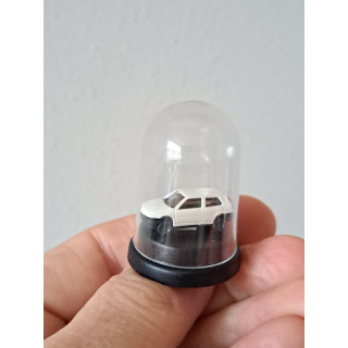 Volkswagen Golf type 3 1:160 in stolpje, kunststof D3xH4.5cm