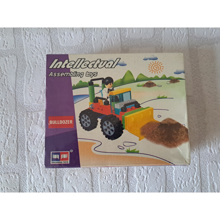 Bulldozer Construction Educational Assembly Toy Kit