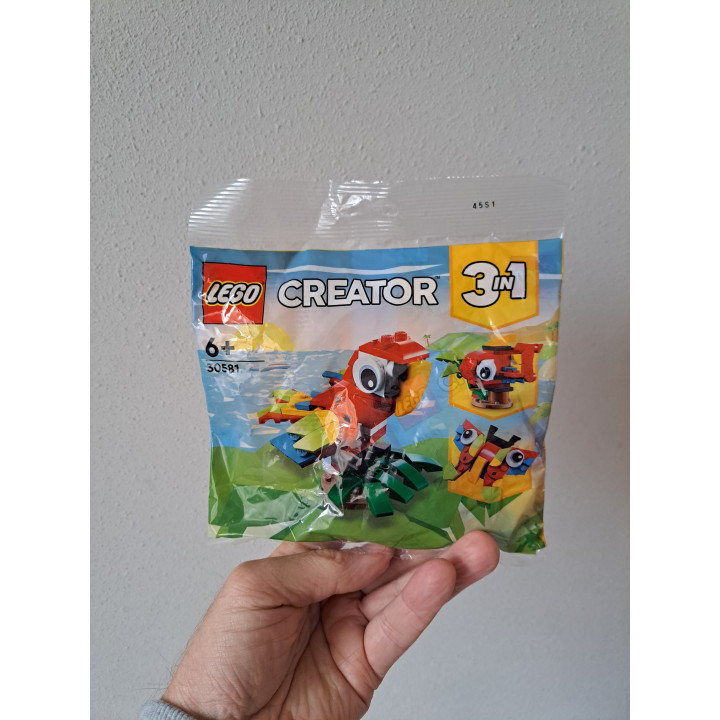 Tropische Papegaai polybag Lego Creator 30581