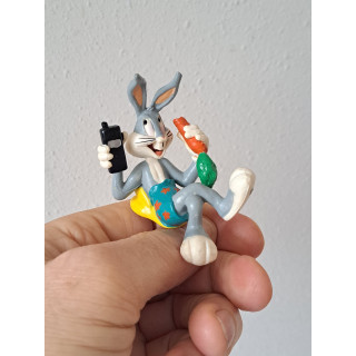 Bugs Bunny Looney Tunes, Bullyland 1998, rubber 5x4x6cm