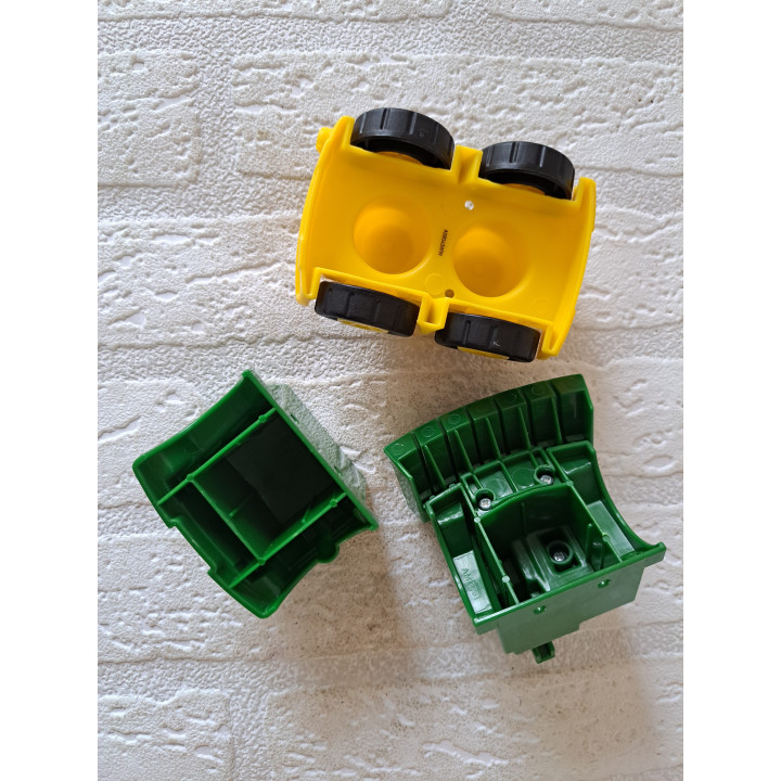 John Deere dumptruck Mega Bloks bouwvoertuig