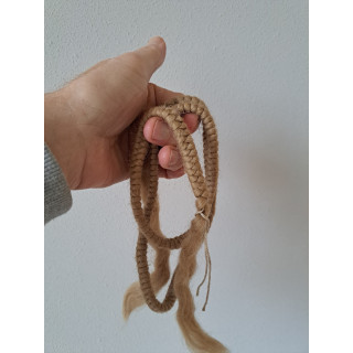 Poppenhaar 100 procent wolhaar, 120cm