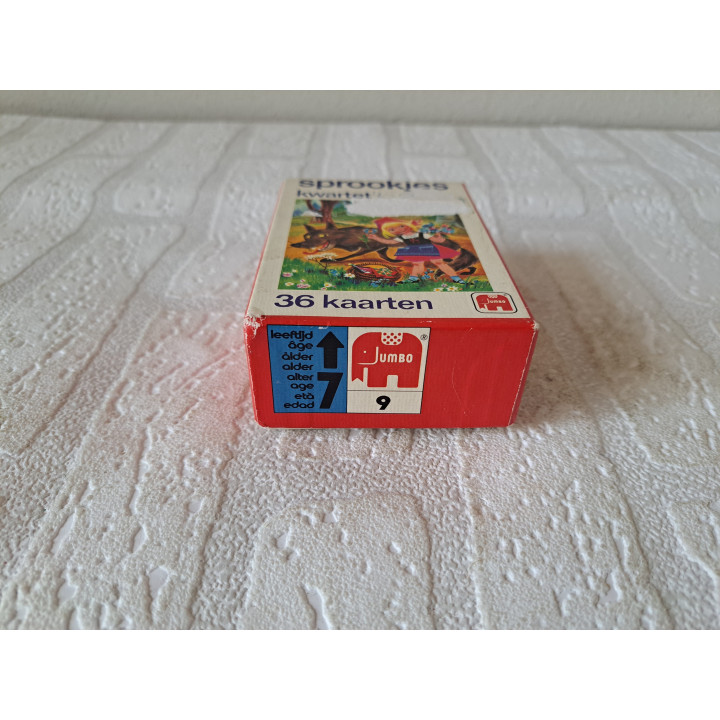 Sprookjes kwartet Jumbo 1979 vintage kaartspel