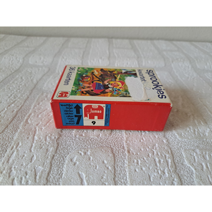 Sprookjes kwartet Jumbo 1979 vintage kaartspel