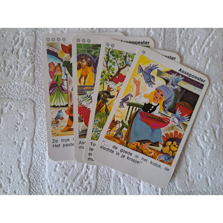 Sprookjes kwartet Jumbo 1979 vintage kaartspel
