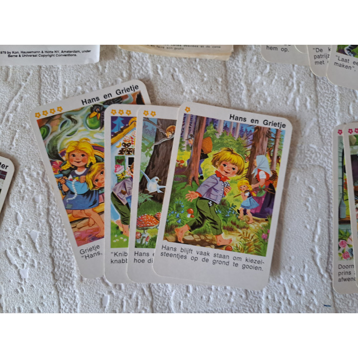 Sprookjes kwartet Jumbo 1979 vintage kaartspel