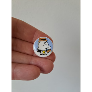 Porselein knoop Popeye met Wimpy Birchcroft D2.5xH1.5cm