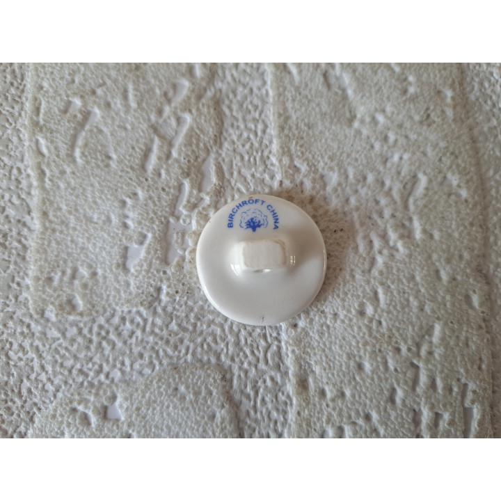 Porselein knoop Popeye met Olive Oly Birchcroft D2.5xH1.5cm - Verzamelobject