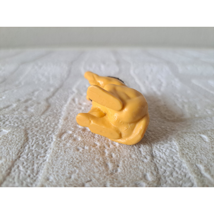 Leeuw, MEG 1997, rubber 4x2x4.5xcm - dierfiguren