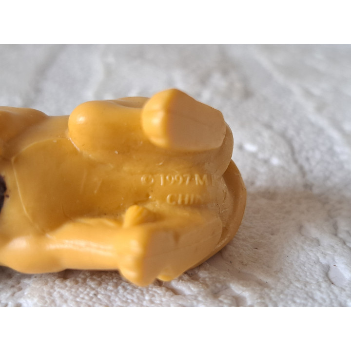 Leeuw, MEG 1997, rubber 4x2x4.5xcm - dierfiguren