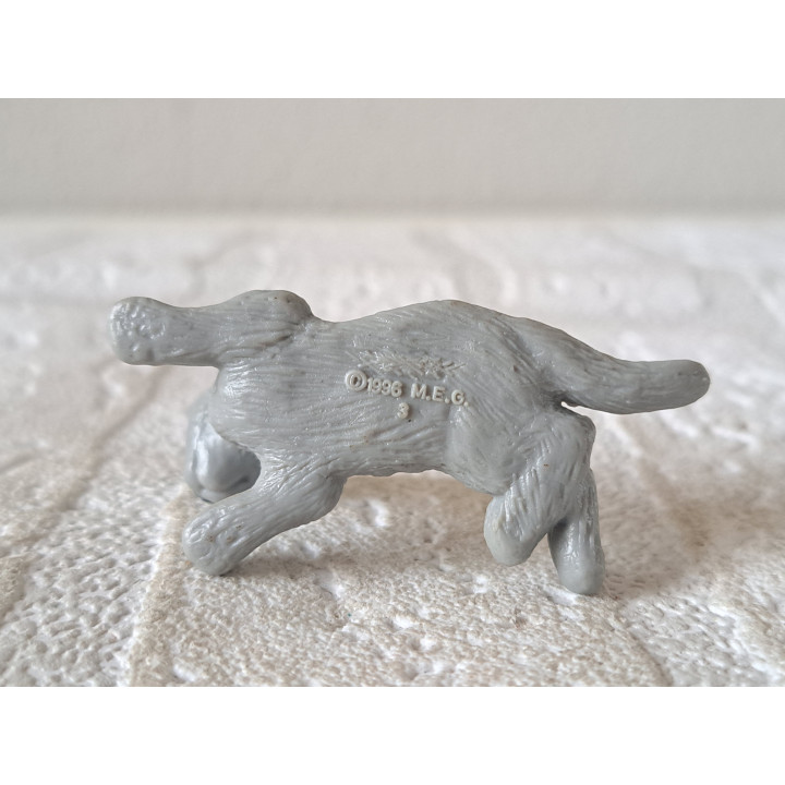 Poes, MEG 1996, rubber 6x2.5x2.5cm - dierfiguren