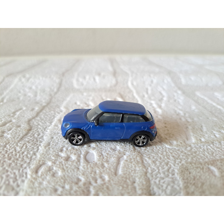 Bmw mini Cooper K FF171 Ferrero Magic kinder blauw - modelauto