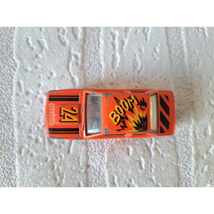 Chevrolet Citation 1980 Yatming 1:64 Orange Diecast