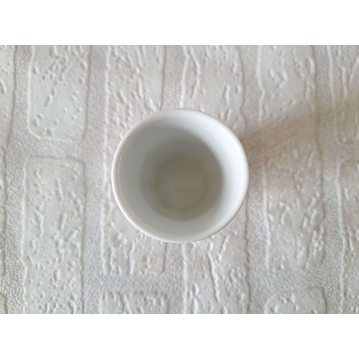 Bekertje Molen de Gooyer, Amsterdam, porselein D5.5xH7.5cm - handgemaakt