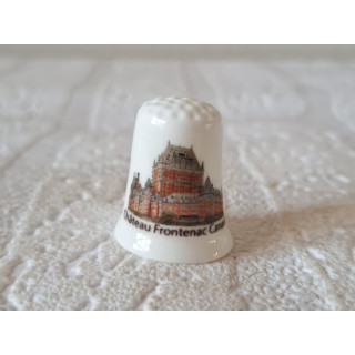 Chateau Frontenac, Quebec City, Canada vingerhoedje